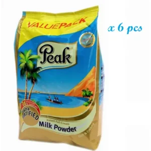 Peak Full Cream Milk 800g x 6 pcs