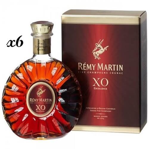 Remy Martin XO Cognac 70cl x 6 bottles