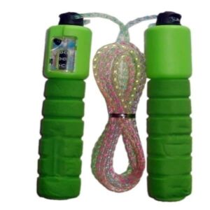 Skipping Rope with Automatic Counter Meter - Green