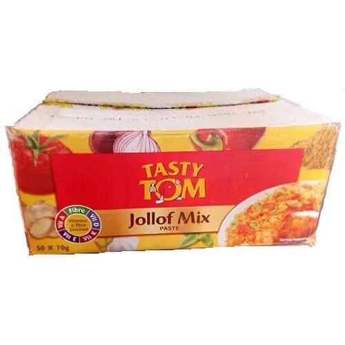 Tasty Tom Jollof Mix 70g x 50