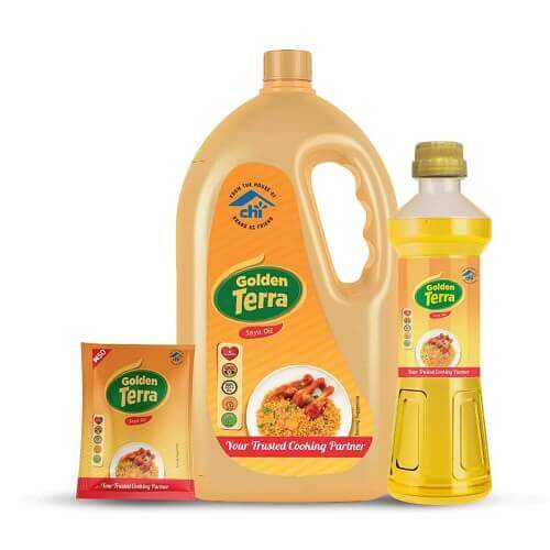 Terra Golden Soya Cooking Oil 2.5L x 6