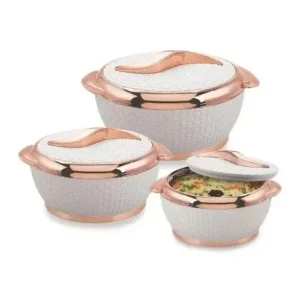 VTCL Sparkle Metallica 3-piece Insulated Casserole