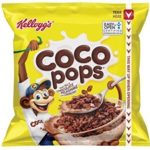 Kellogg's Coco Pops Cereal Sachet -38.5g 1 Carton
