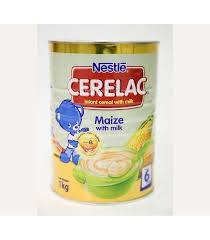 Cerelac Maize Baby Cereal 1kgx6