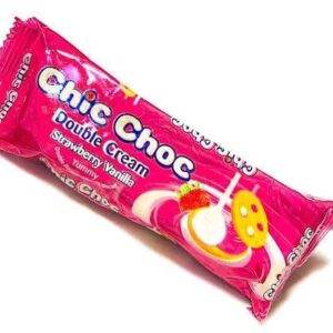Chic Choc Double Cream Strawberry Vanilla Biscuit 36g X 48