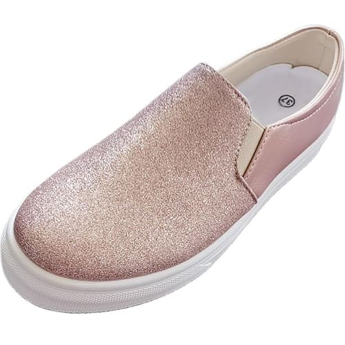 Round-Toe Women's Slip-on Sneakers