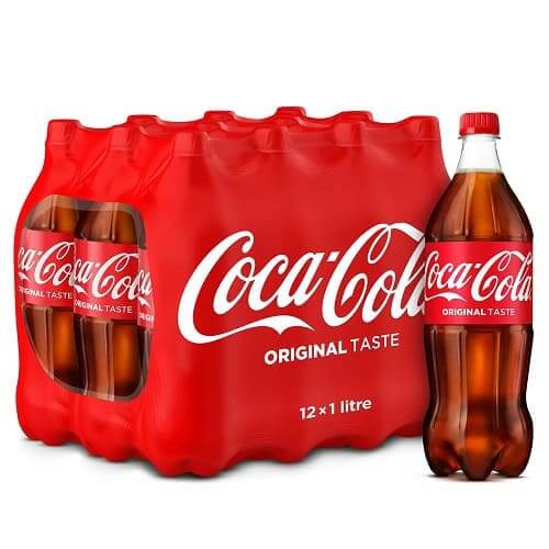 Coca-Cola PET Bottle 1 Liter x 12