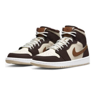 Air Jordan 1 Mid Brown Basalt