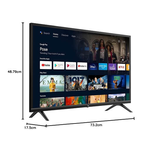 TCL 32-inch S5200 HDR Android Smart TV